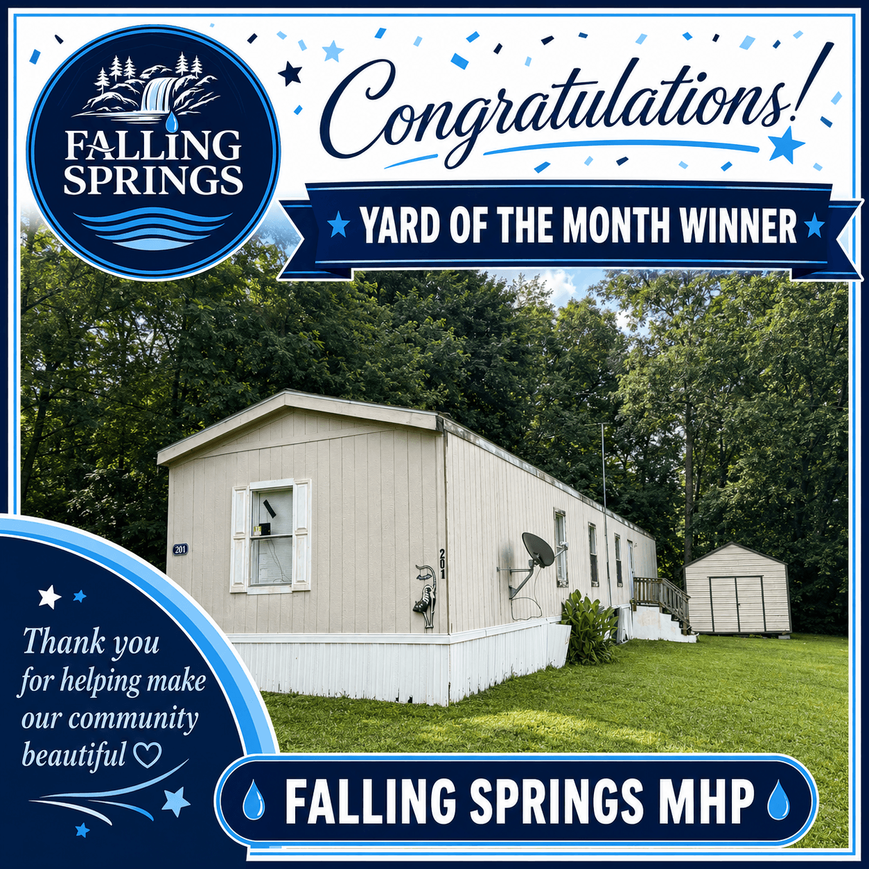 Yard of the Month